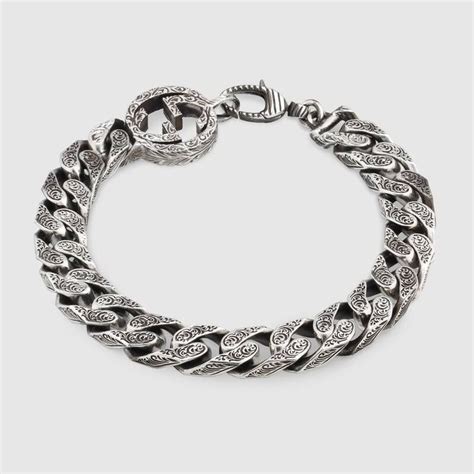 bracciale gucci argento pelle|Bracciali Gucci in Argento: Acquista fino a da 210,00 .